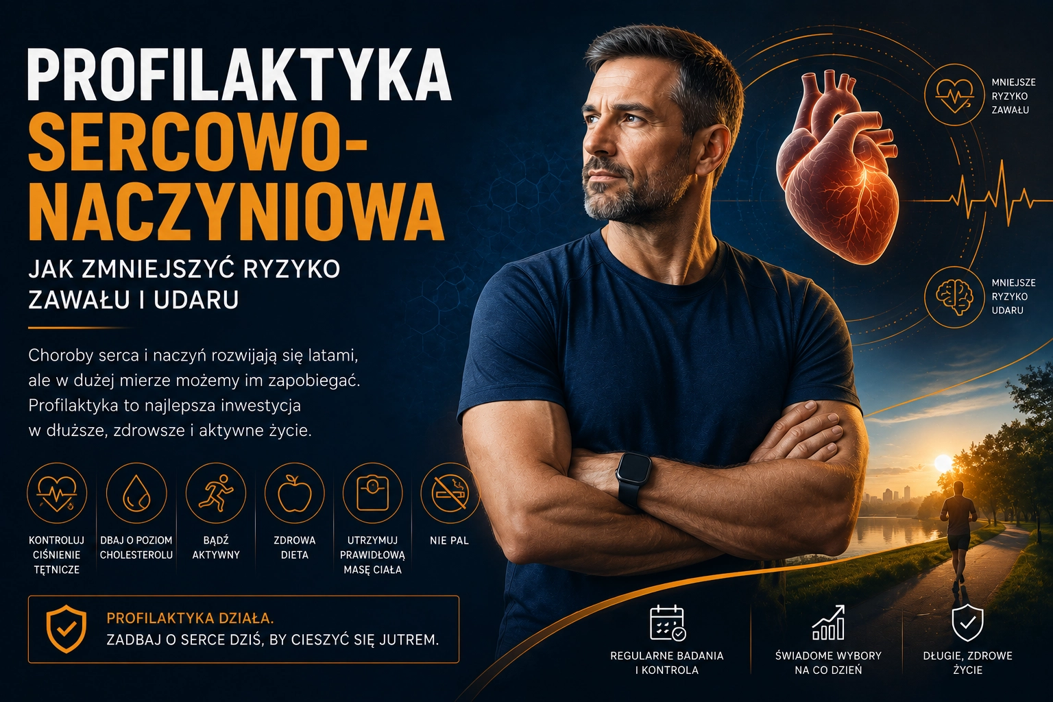 Profilaktyka sercowo-naczyniowa – jak zmniejszyć ryzyko zawału i udaru