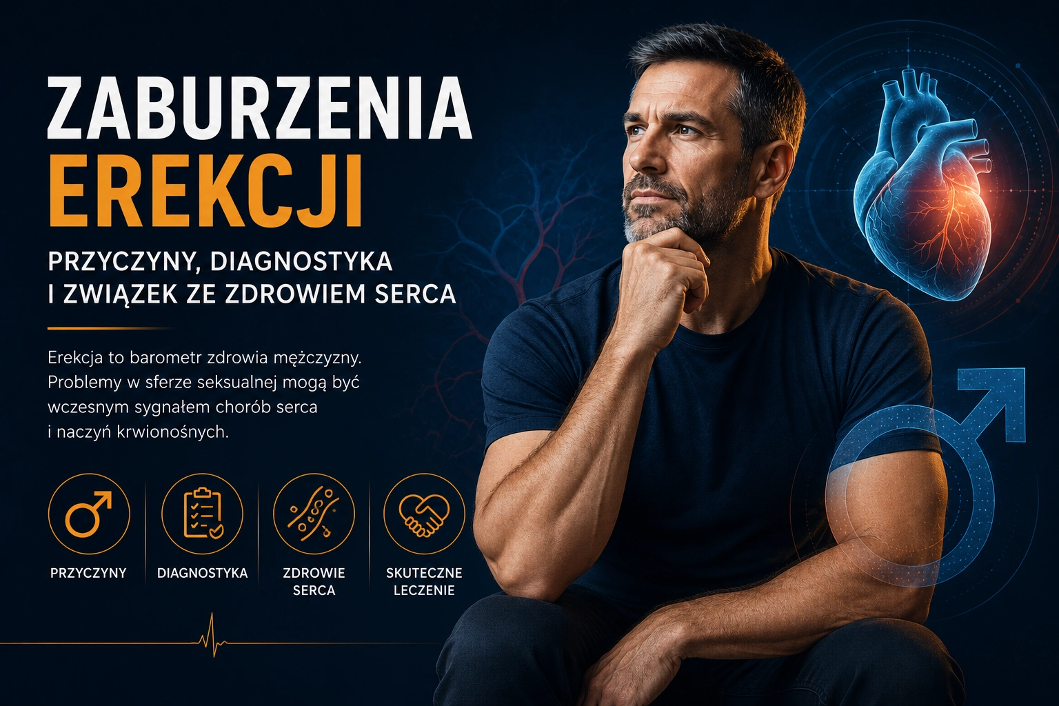 Zaburzenia erekcji – przyczyny, diagnostyka i związek ze zdrowiem serca